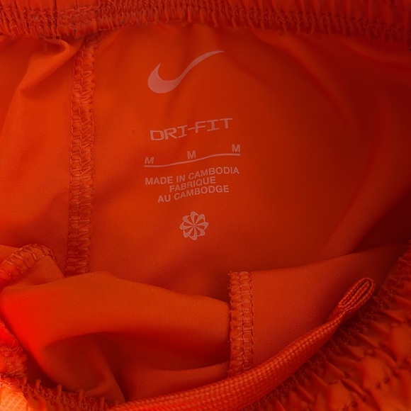 Nike Aqua and Orange DriFit Shorts - Picture 5 of 5